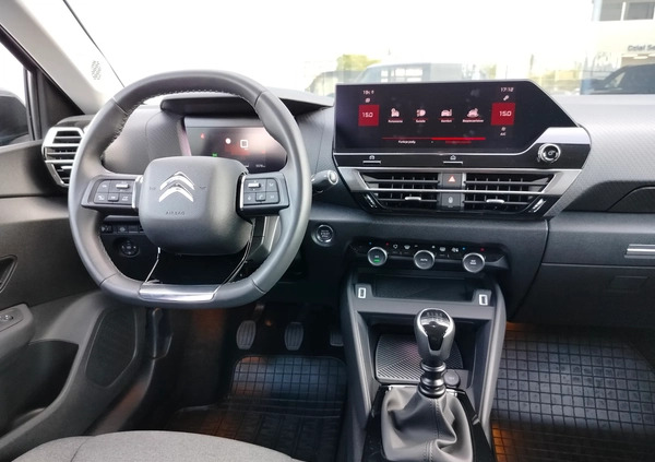 Citroen C4 cena 87500 przebieg: 12335, rok produkcji 2021 z Toruń małe 781